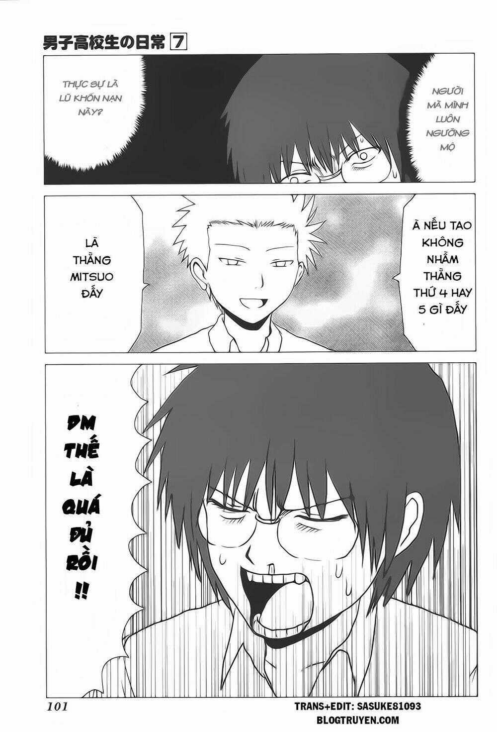 Danshi Koukousei No Nichijou Chapter 106 trang 7