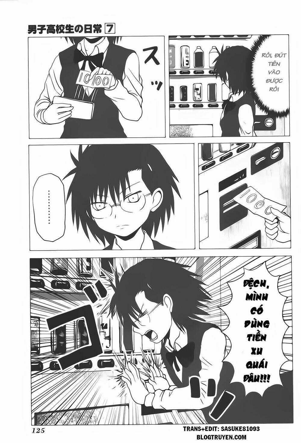 Danshi Koukousei No Nichijou Chapter 107.4 trang 4