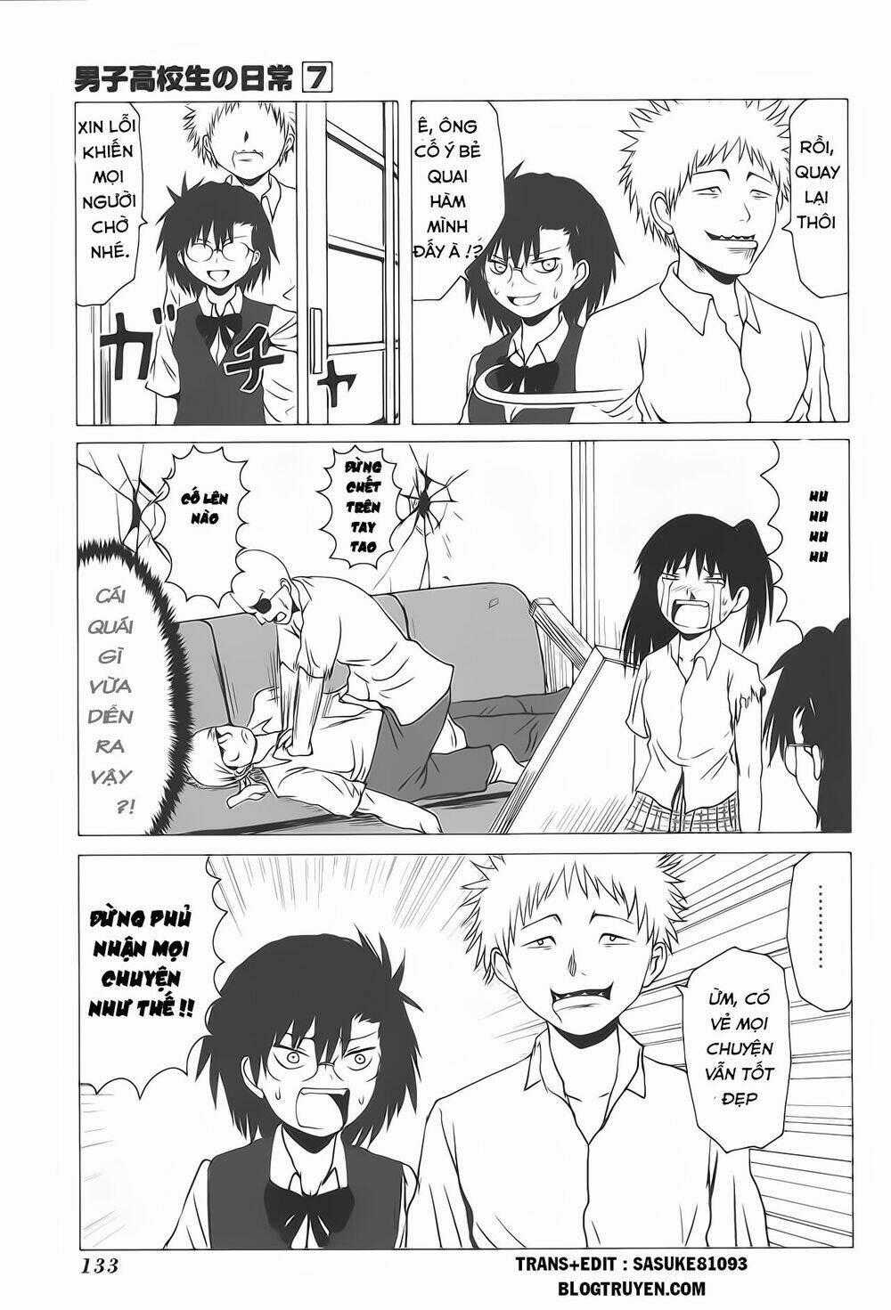 Danshi Koukousei No Nichijou Chapter 107.6 trang 4