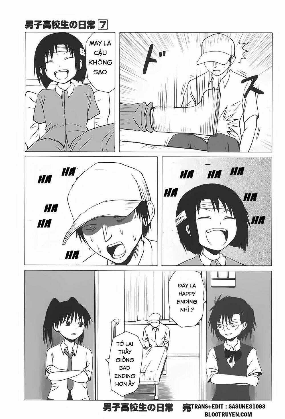 Danshi Koukousei No Nichijou Chapter 107.8 trang 4