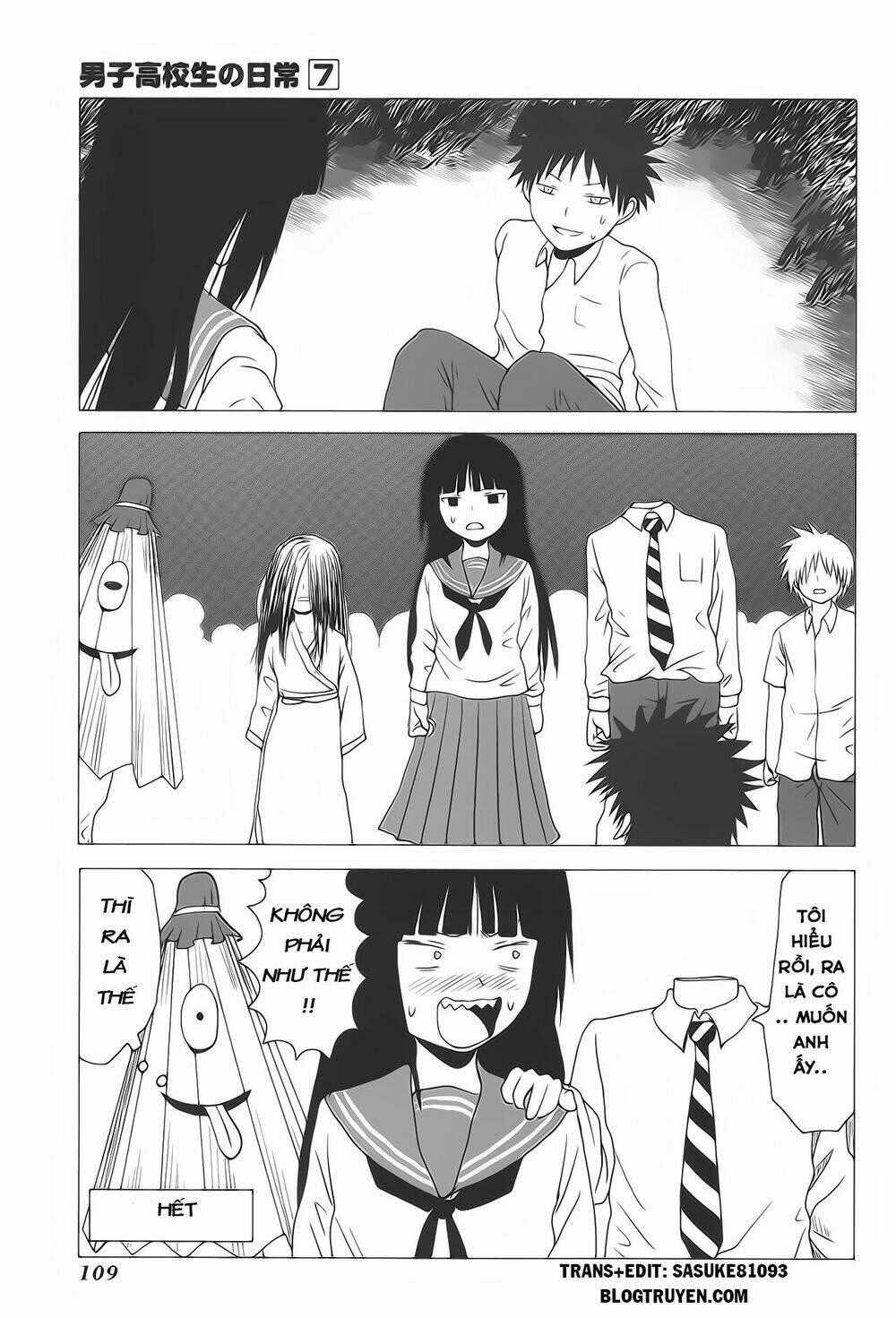 Danshi Koukousei No Nichijou Chapter 107 trang 7