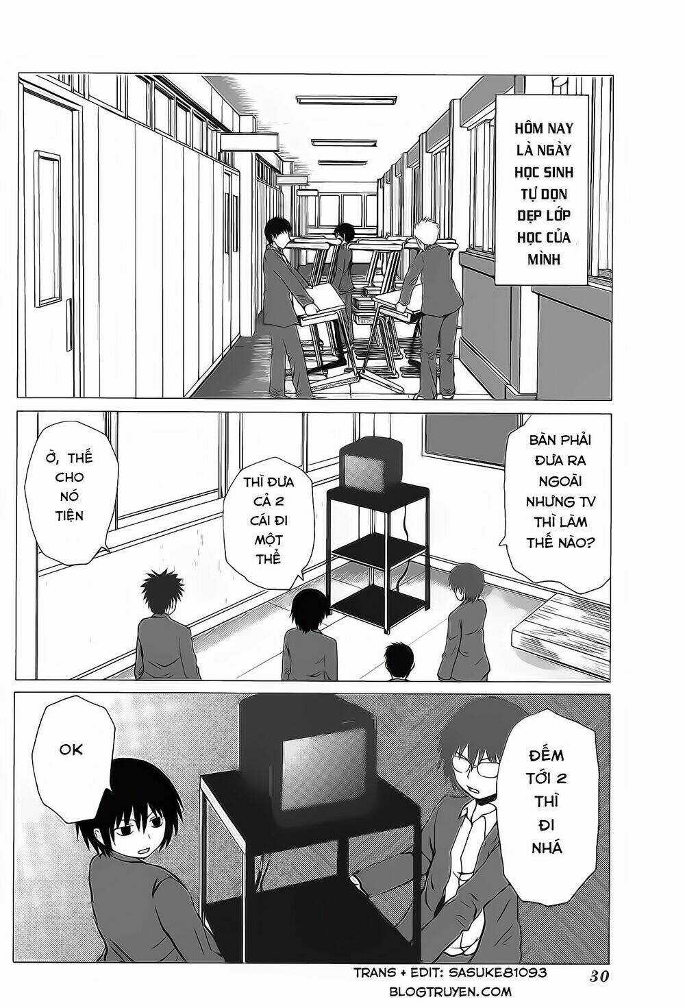 Danshi Koukousei No Nichijou Chapter 98 trang 2