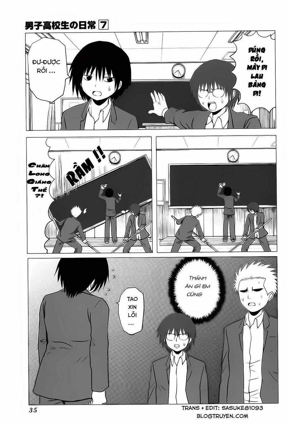 Danshi Koukousei No Nichijou Chapter 98 trang 7