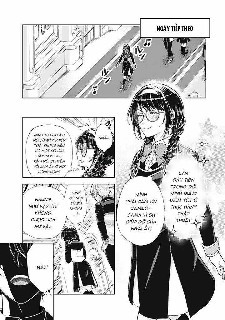 dantoudai ni kieta densetsu no akujo nidome no jinsei de wa gariben jimi megane ni natte heion wo nozomu Chapter 1.5 trang 10