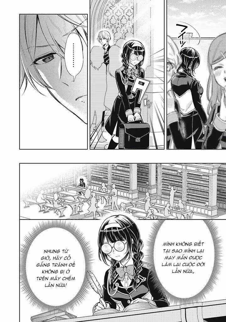 dantoudai ni kieta densetsu no akujo nidome no jinsei de wa gariben jimi megane ni natte heion wo nozomu Chapter 1 trang 12