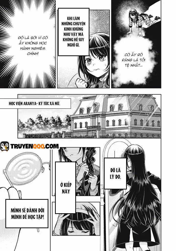 dantoudai ni kieta densetsu no akujo nidome no jinsei de wa gariben jimi megane ni natte heion wo nozomu Chapter 1 trang 7