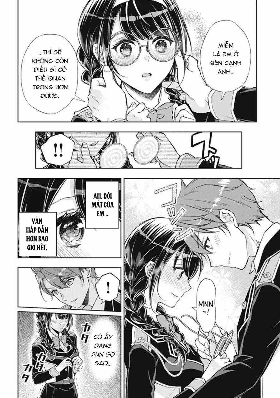 dantoudai ni kieta densetsu no akujo nidome no jinsei de wa gariben jimi megane ni natte heion wo nozomu Chapter 2.5 trang 25