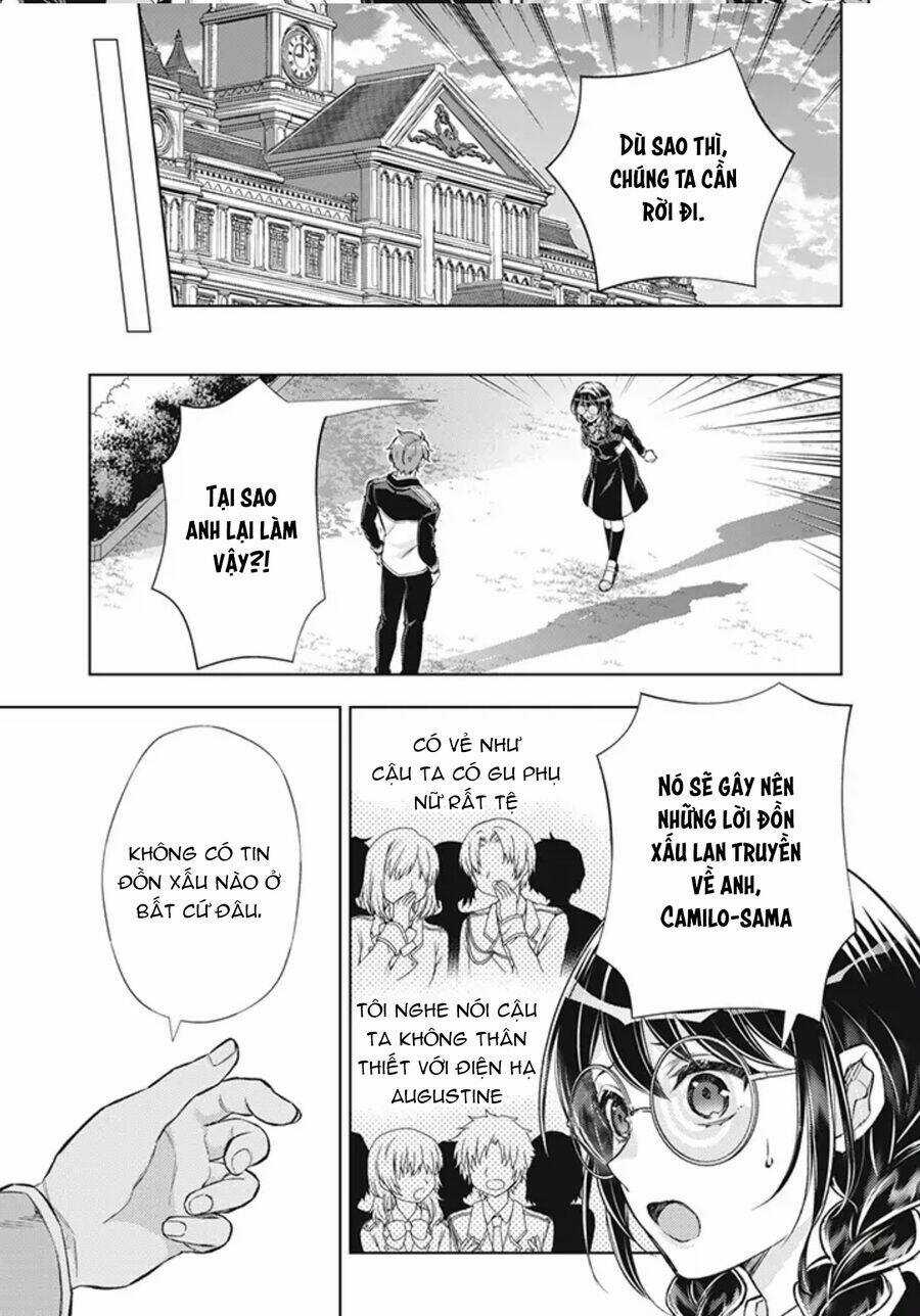 dantoudai ni kieta densetsu no akujo nidome no jinsei de wa gariben jimi megane ni natte heion wo nozomu Chapter 2 trang 5