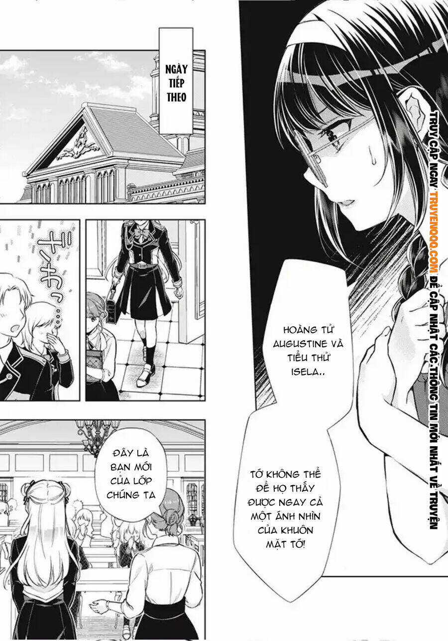 dantoudai ni kieta densetsu no akujo nidome no jinsei de wa gariben jimi megane ni natte heion wo nozomu Chapter 3.5 trang 12