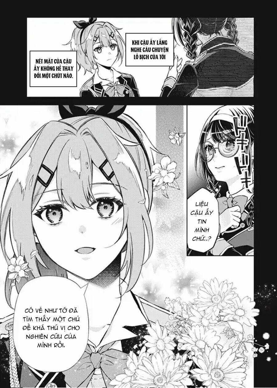 dantoudai ni kieta densetsu no akujo nidome no jinsei de wa gariben jimi megane ni natte heion wo nozomu Chapter 3.5 trang 2