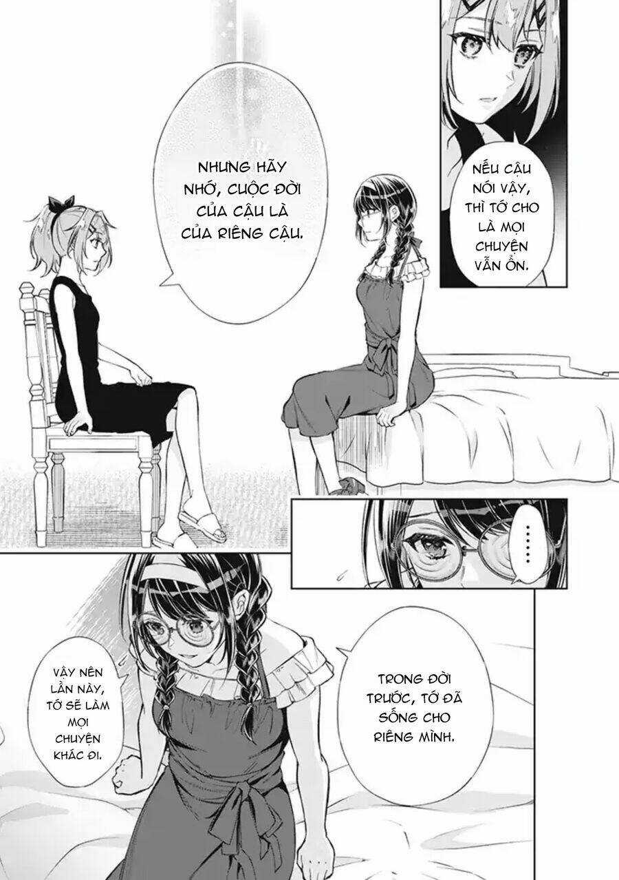 dantoudai ni kieta densetsu no akujo nidome no jinsei de wa gariben jimi megane ni natte heion wo nozomu Chapter 3.5 trang 4