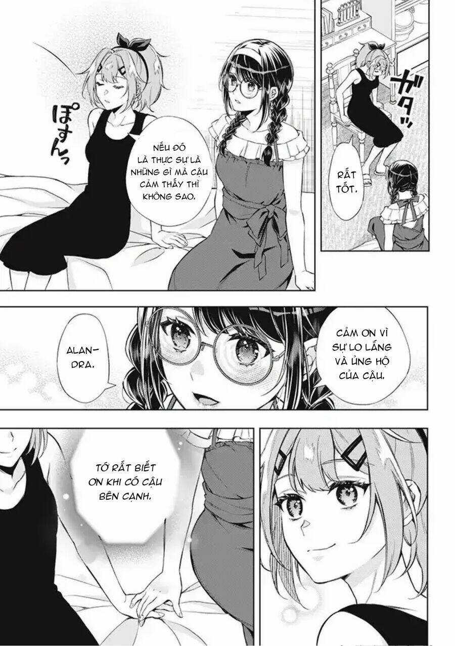 dantoudai ni kieta densetsu no akujo nidome no jinsei de wa gariben jimi megane ni natte heion wo nozomu Chapter 3.5 trang 8