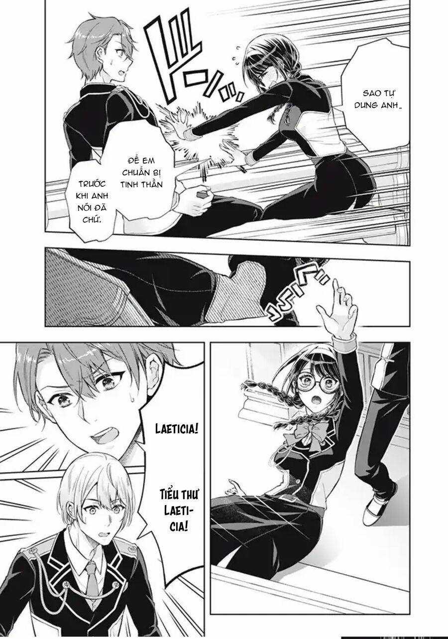 dantoudai ni kieta densetsu no akujo nidome no jinsei de wa gariben jimi megane ni natte heion wo nozomu Chapter 4.5 trang 13