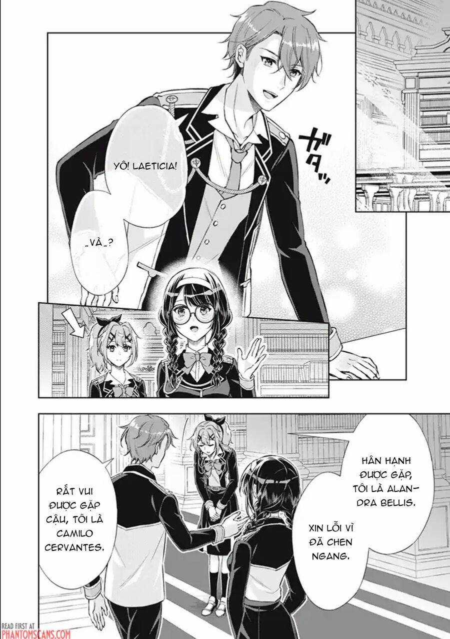 dantoudai ni kieta densetsu no akujo nidome no jinsei de wa gariben jimi megane ni natte heion wo nozomu Chapter 4.5 trang 2