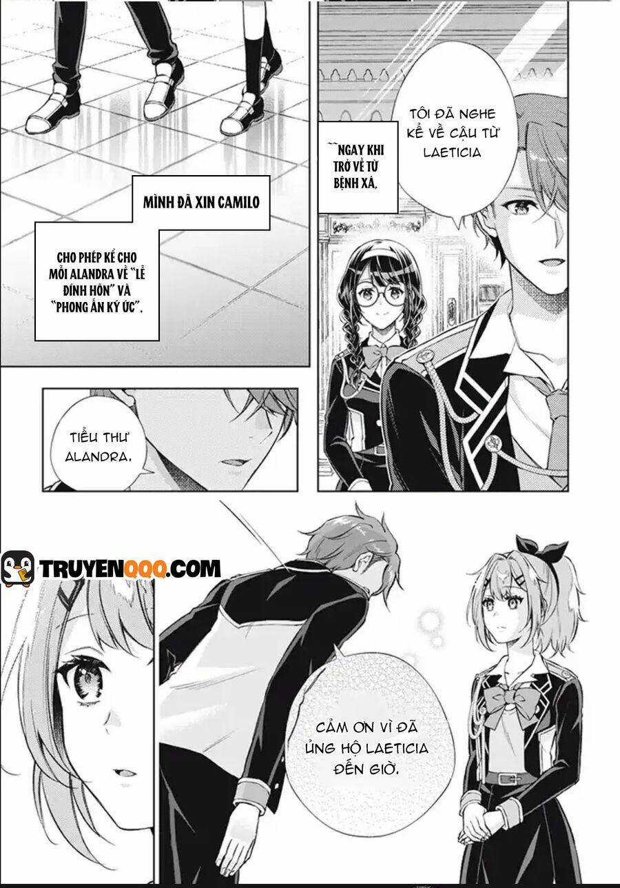 dantoudai ni kieta densetsu no akujo nidome no jinsei de wa gariben jimi megane ni natte heion wo nozomu Chapter 4.5 trang 3