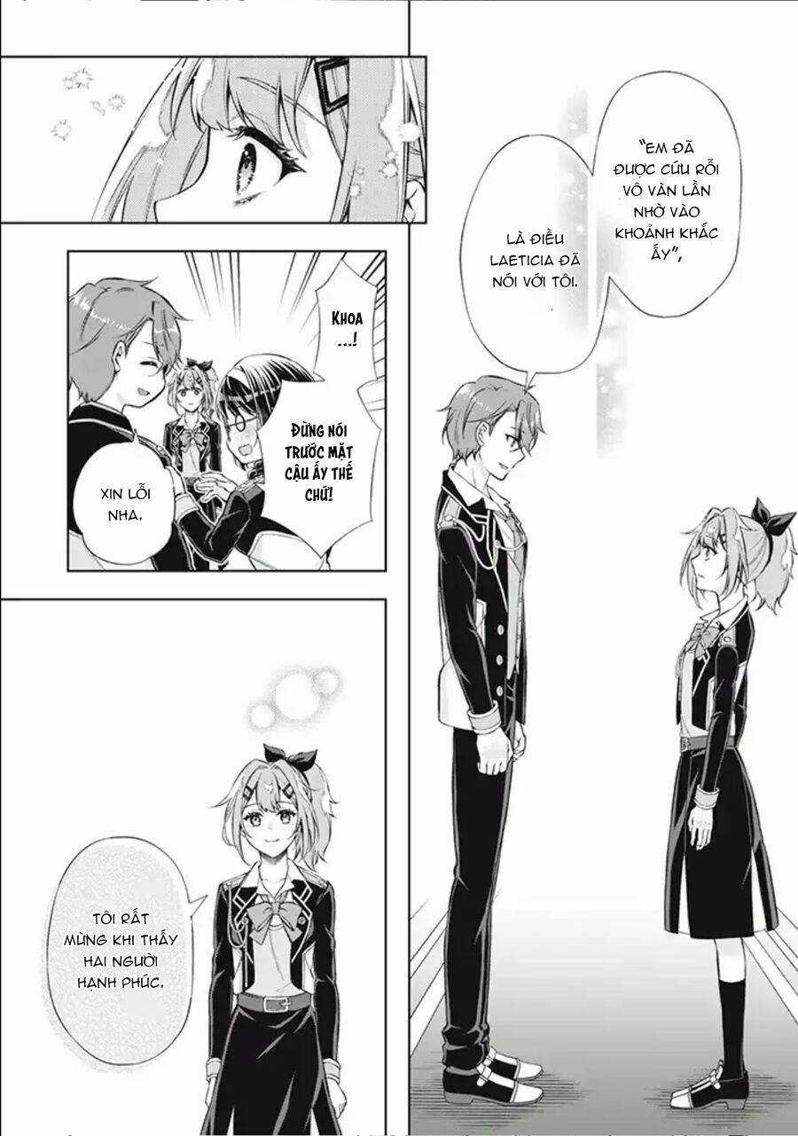 dantoudai ni kieta densetsu no akujo nidome no jinsei de wa gariben jimi megane ni natte heion wo nozomu Chapter 4.5 trang 5