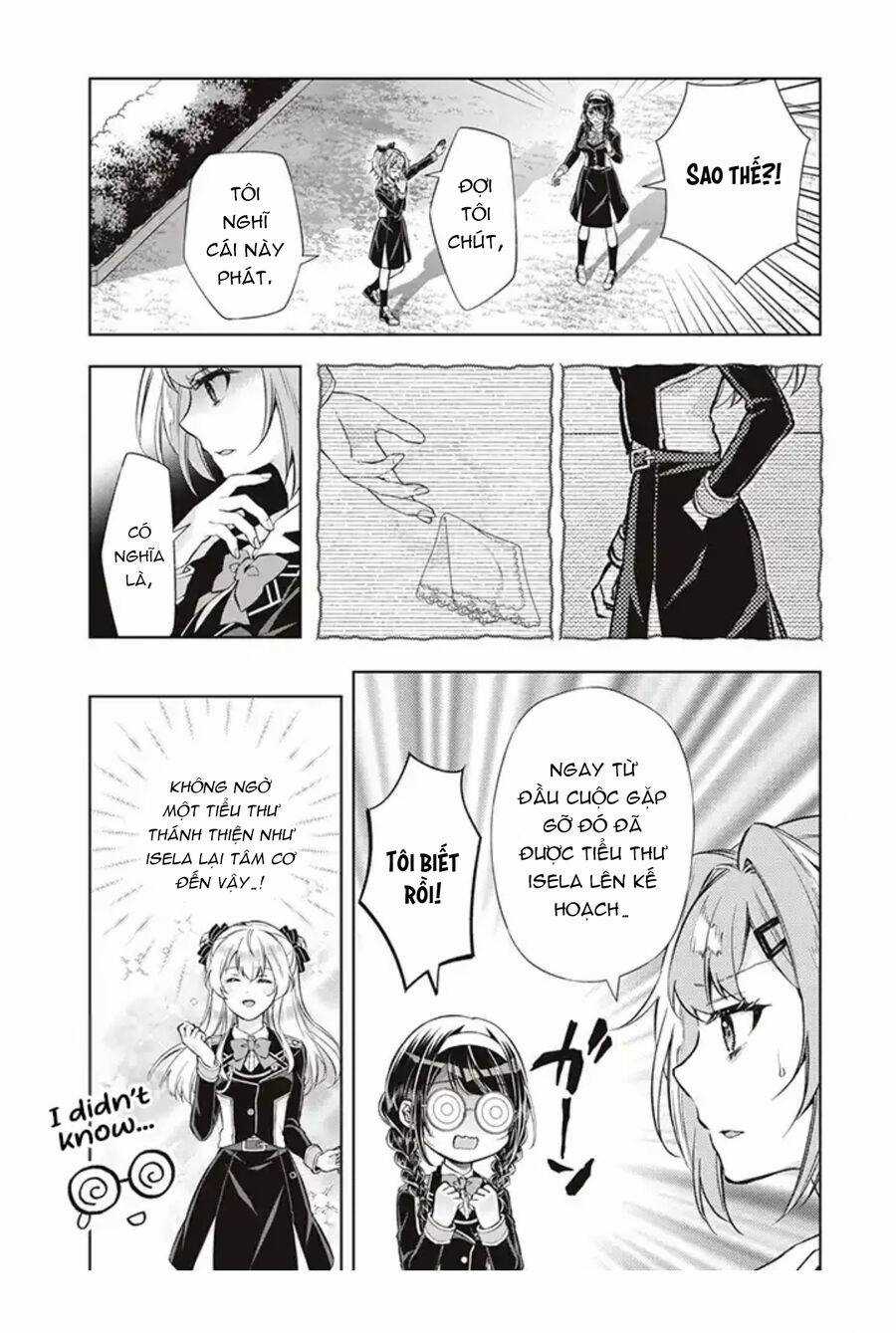 dantoudai ni kieta densetsu no akujo nidome no jinsei de wa gariben jimi megane ni natte heion wo nozomu Chapter 4 trang 17