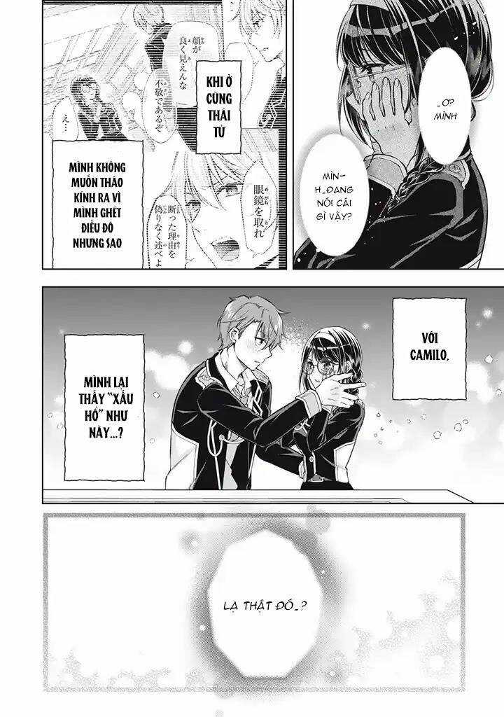dantoudai ni kieta densetsu no akujo nidome no jinsei de wa gariben jimi megane ni natte heion wo nozomu Chapter 5 trang 18