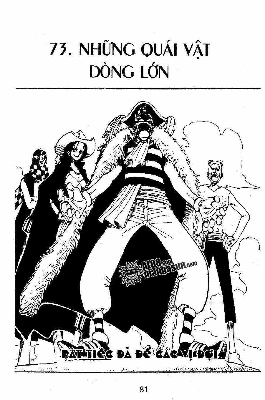 Đảo Hải Tặc Chapter 73 trang 0