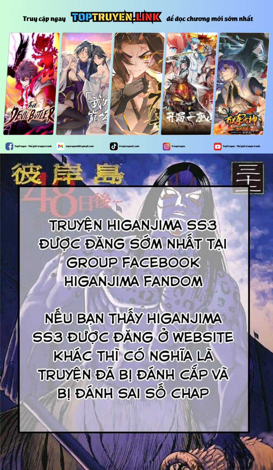 Đảo Ma Cà Rồng Phần 3 Chapter 816 trang 1