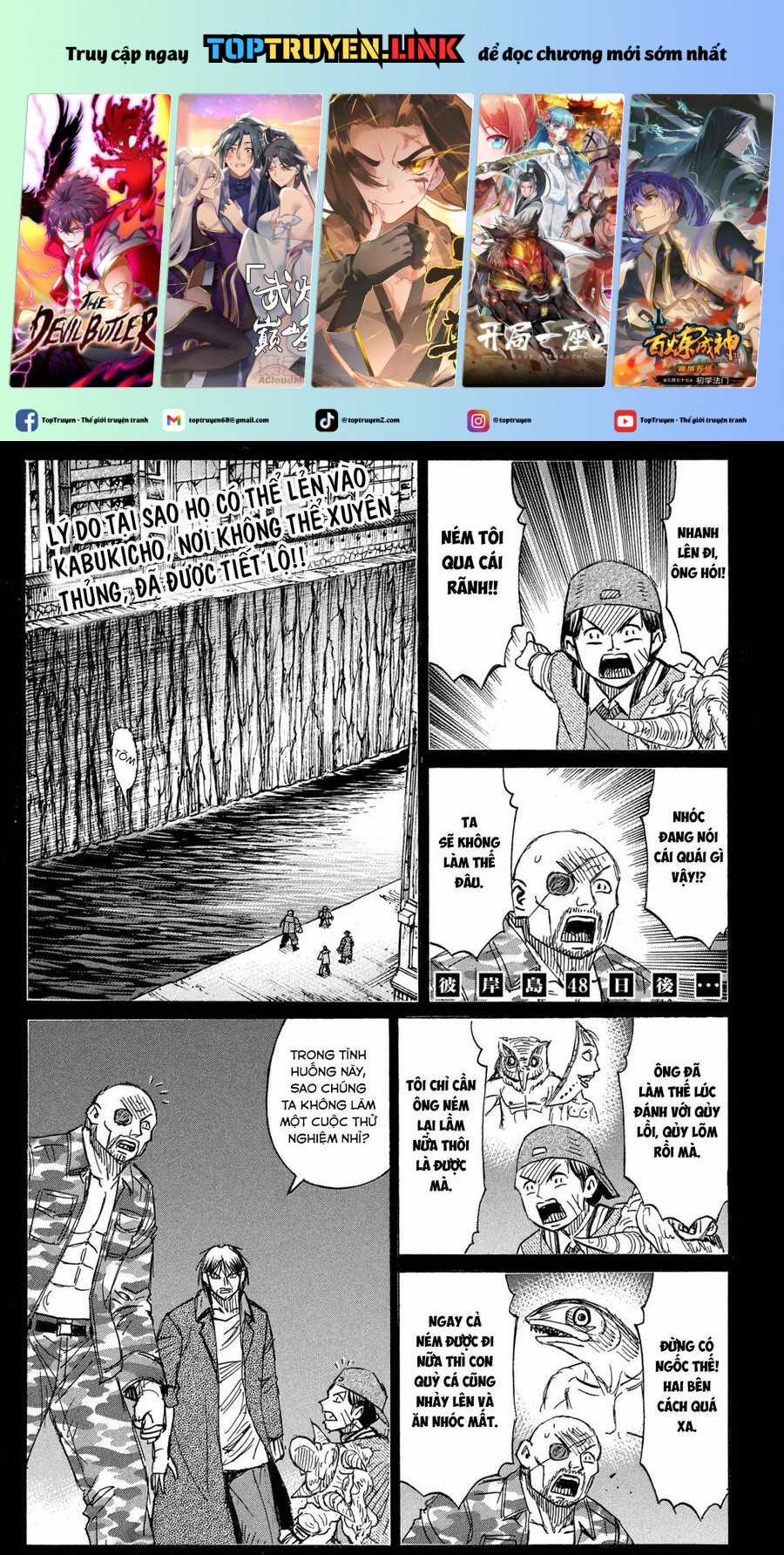 Đảo Ma Cà Rồng Phần 3 Chapter 842 trang 1