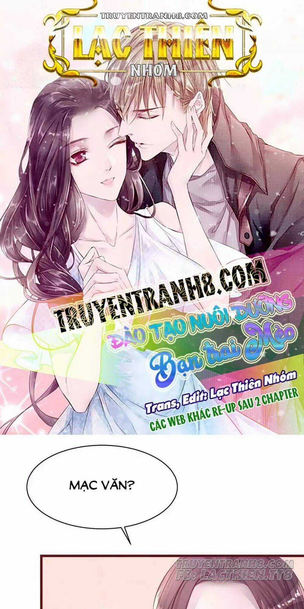 Đào Tạo Nuôi Dưỡng Bạn Trai Mèo Chapter 10 trang 0