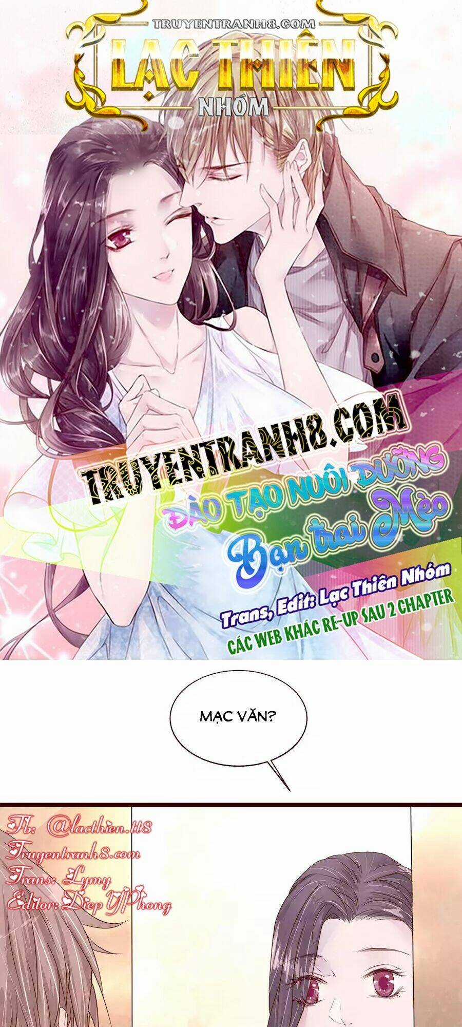 Đào Tạo Nuôi Dưỡng Bạn Trai Mèo Chapter 7 trang 0