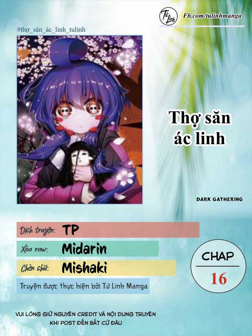 Dark Gathering Chapter 16 trang 1