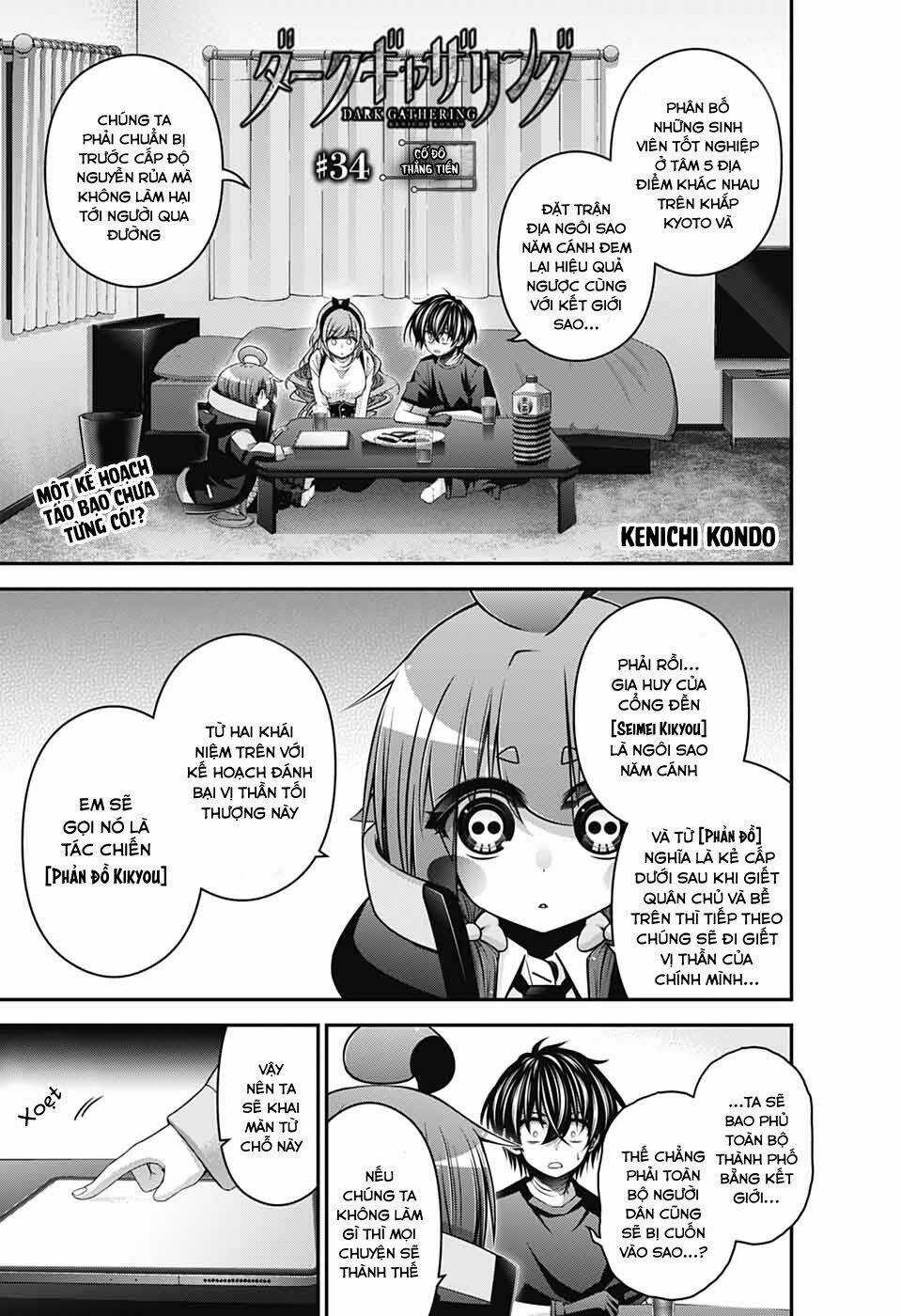 Dark Gathering Chapter 34 trang 4