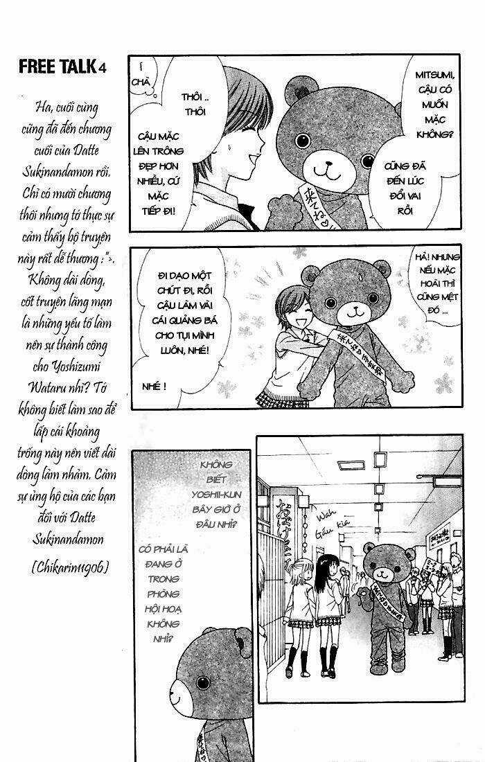 Datte Suki Nandamon Chapter 10 trang 12