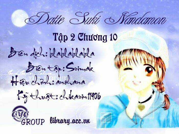 Datte Suki Nandamon Chapter 10 trang 31