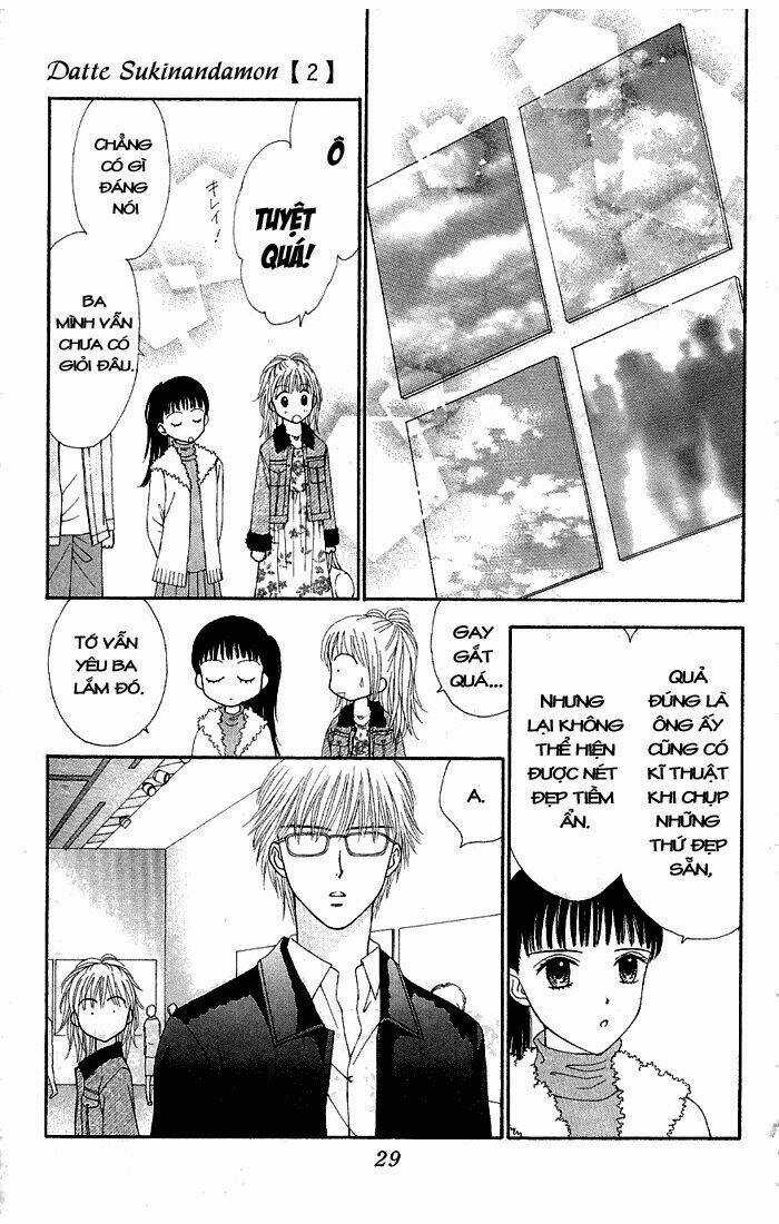 Datte Suki Nandamon Chapter 6 trang 30