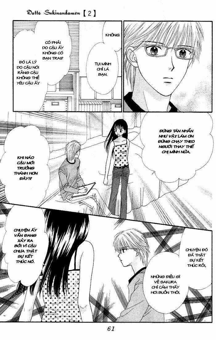 Datte Suki Nandamon Chapter 7 trang 27