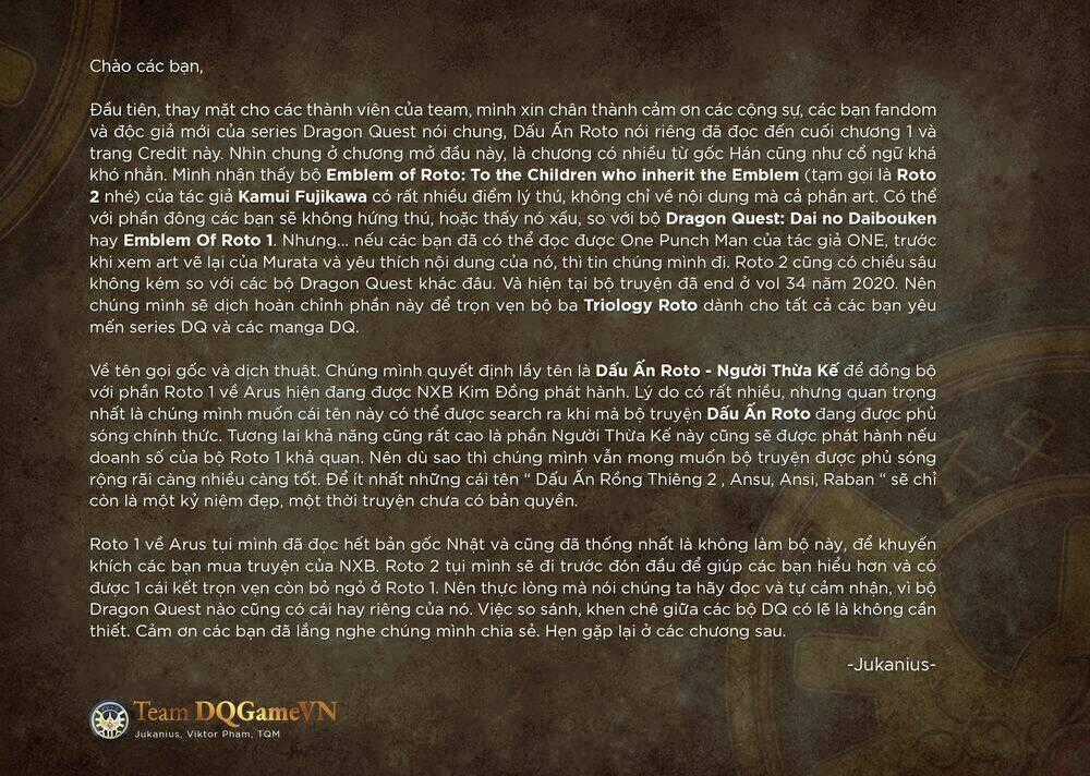 Dấu Ấn Rồng Thiêng - Người Kế Thừa Thánh Huy Chapter 1 trang 40