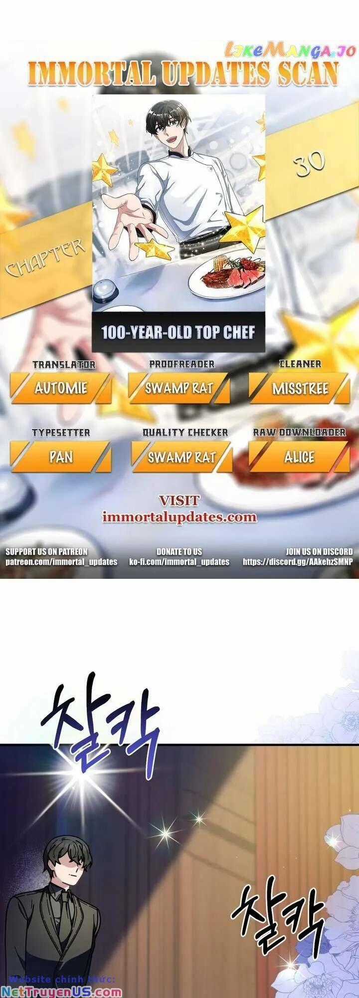 Đầu Bếp 100 Tuổi Chương 30 trang 1