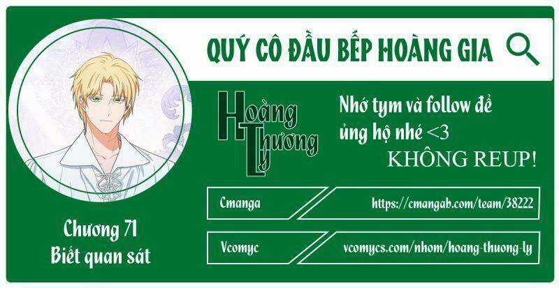 Đầu Bếp Hoàng Gia Chapter 71 trang 0
