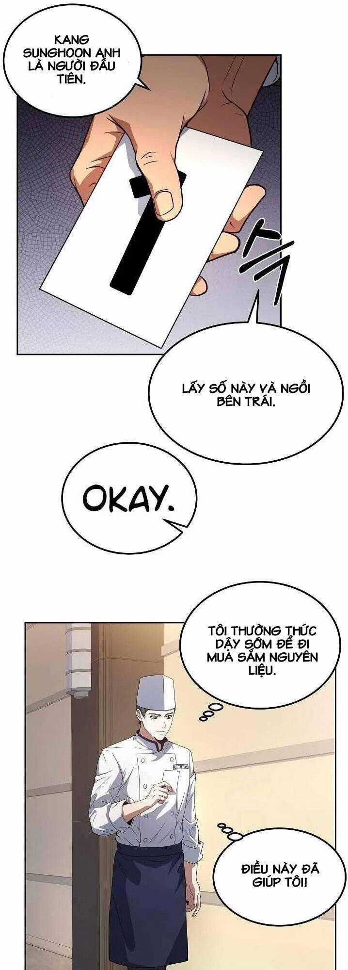 Đầu Bếp Trẻ Nhất Tới Từ Khách Sạn Hạng Ba Chương 10 trang 30