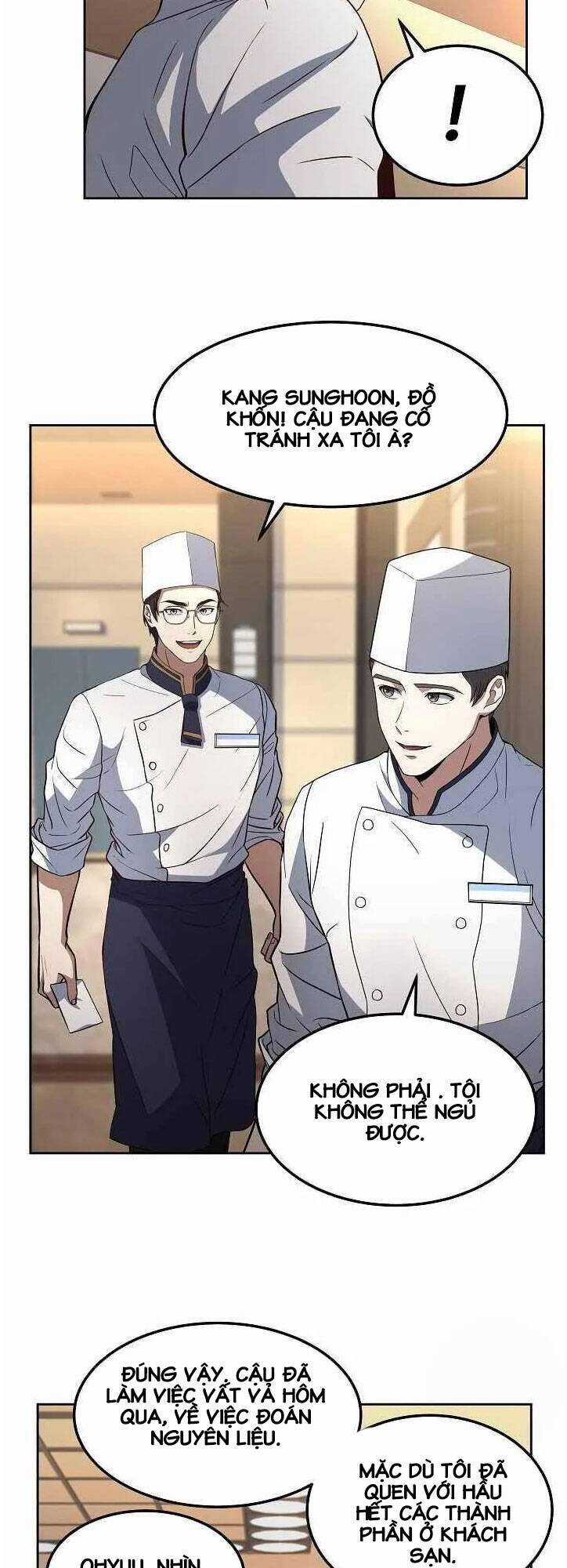 Đầu Bếp Trẻ Nhất Tới Từ Khách Sạn Hạng Ba Chương 10 trang 32