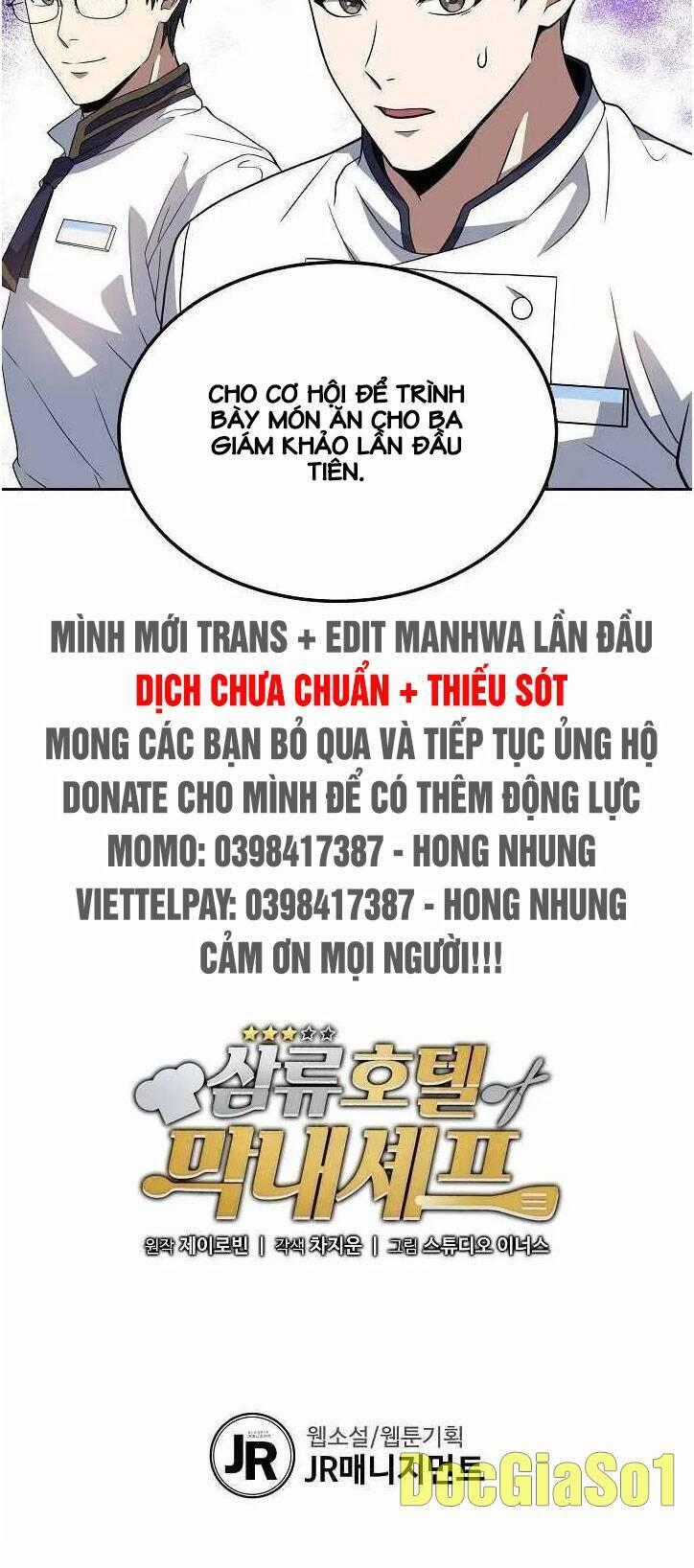 Đầu Bếp Trẻ Nhất Tới Từ Khách Sạn Hạng Ba Chương 10 trang 41