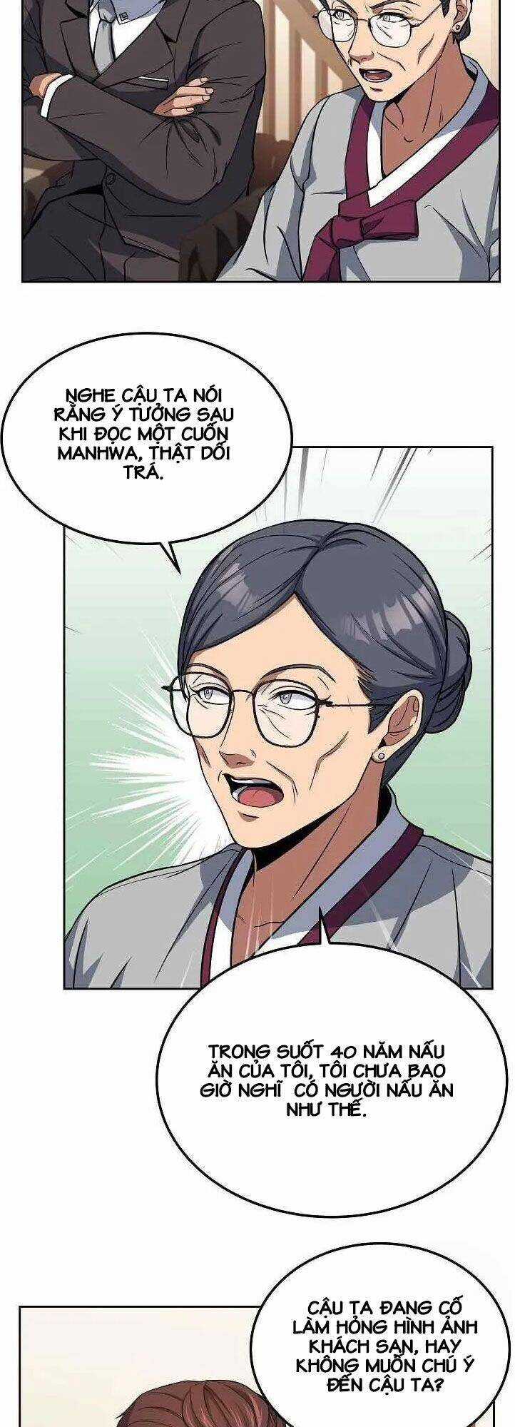 Đầu Bếp Trẻ Nhất Tới Từ Khách Sạn Hạng Ba Chương 12 trang 12