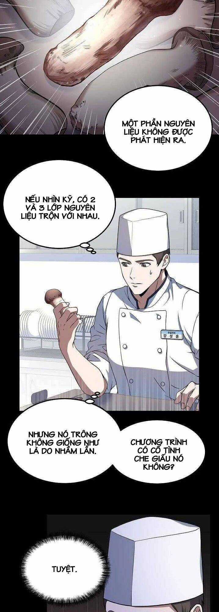 Đầu Bếp Trẻ Nhất Tới Từ Khách Sạn Hạng Ba Chương 12 trang 34