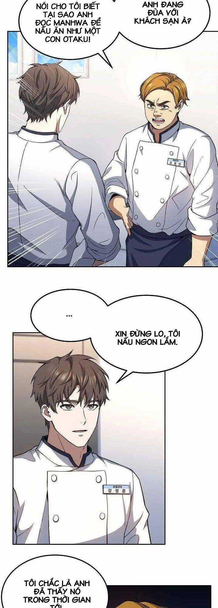 Đầu Bếp Trẻ Nhất Tới Từ Khách Sạn Hạng Ba Chương 12 trang 38