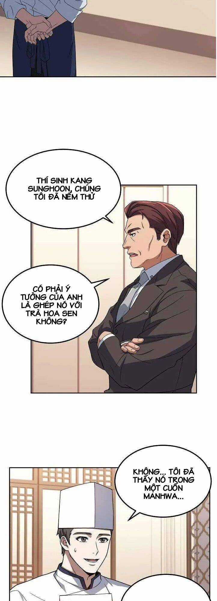 Đầu Bếp Trẻ Nhất Tới Từ Khách Sạn Hạng Ba Chương 12 trang 7