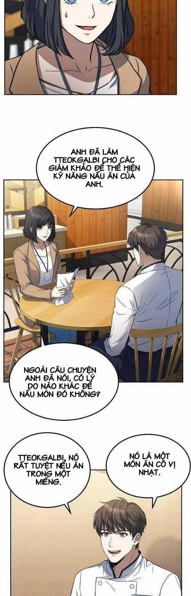 Đầu Bếp Trẻ Nhất Tới Từ Khách Sạn Hạng Ba Chương 13 trang 16