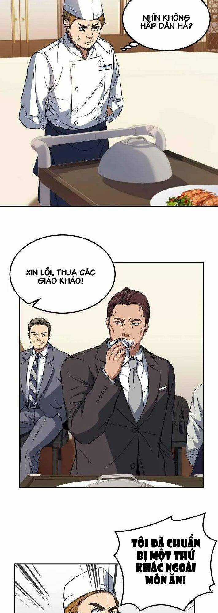 Đầu Bếp Trẻ Nhất Tới Từ Khách Sạn Hạng Ba Chương 14 trang 13