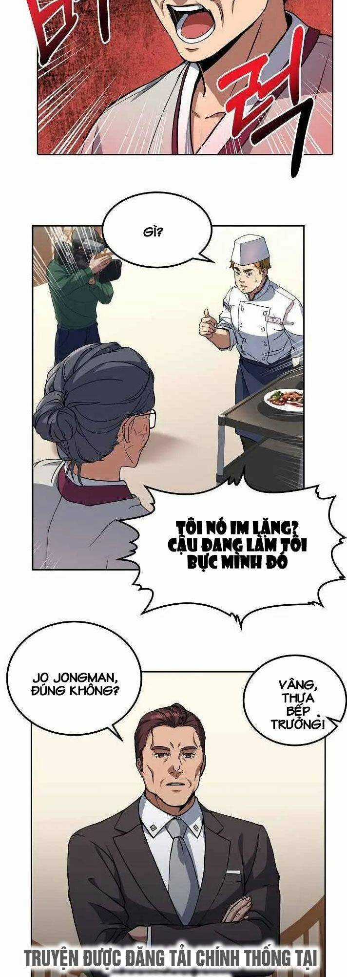 Đầu Bếp Trẻ Nhất Tới Từ Khách Sạn Hạng Ba Chương 14 trang 17