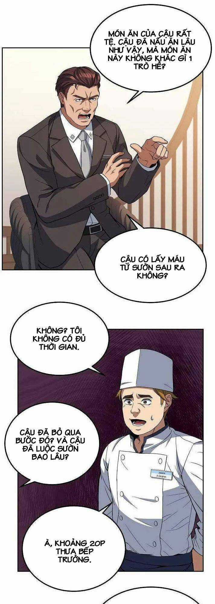 Đầu Bếp Trẻ Nhất Tới Từ Khách Sạn Hạng Ba Chương 14 trang 20