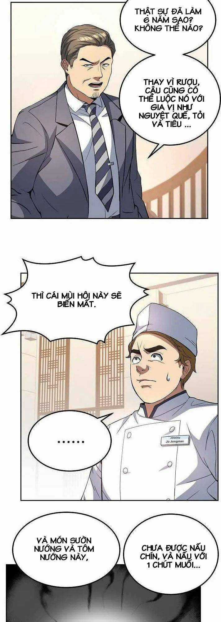 Đầu Bếp Trẻ Nhất Tới Từ Khách Sạn Hạng Ba Chương 14 trang 22