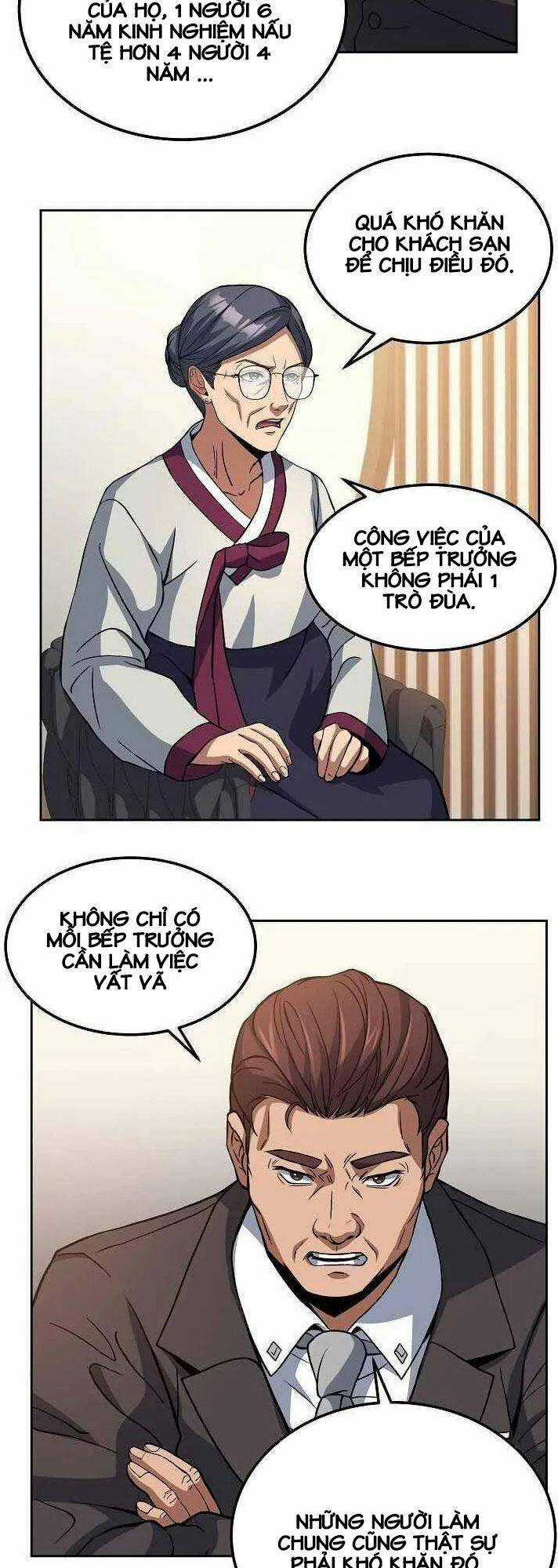 Đầu Bếp Trẻ Nhất Tới Từ Khách Sạn Hạng Ba Chương 14 trang 27