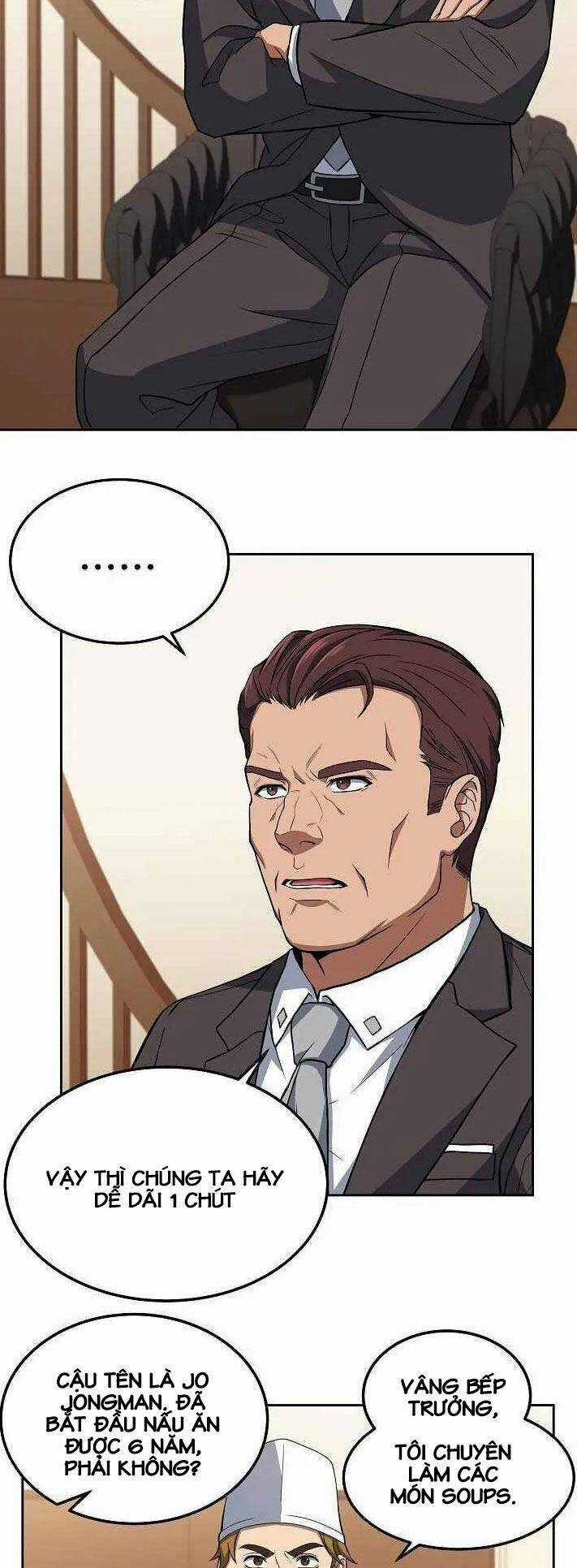 Đầu Bếp Trẻ Nhất Tới Từ Khách Sạn Hạng Ba Chương 14 trang 3